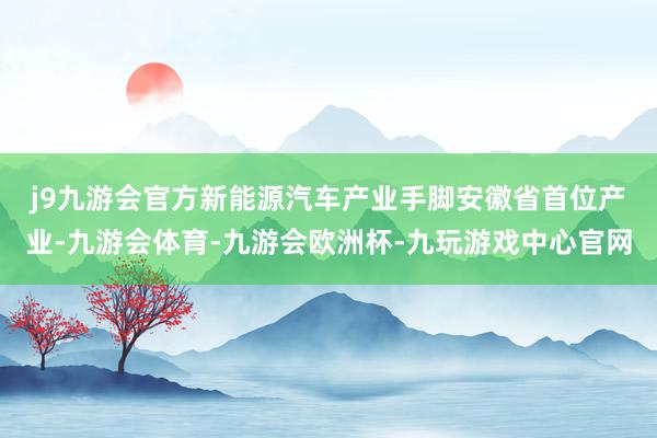 j9九游会官方　　新能源汽车产业手脚安徽省首位产业-九游会体育-九游会欧洲杯-九玩游戏中心官网